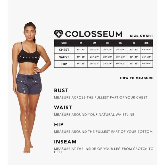 Colosseum Active Women's Simone Cotton Blend Yoga and Running Short - Picture 3 of 4